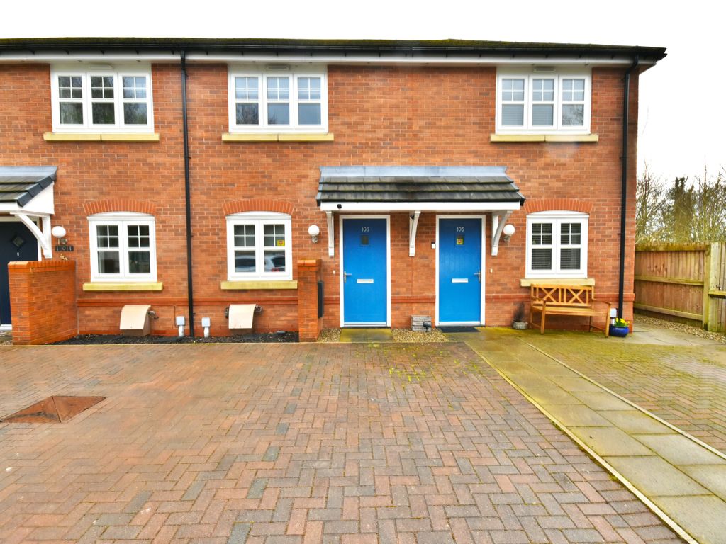 2 bed terraced house for sale in Llys Y Groes, Wrexham LL13, £175,000