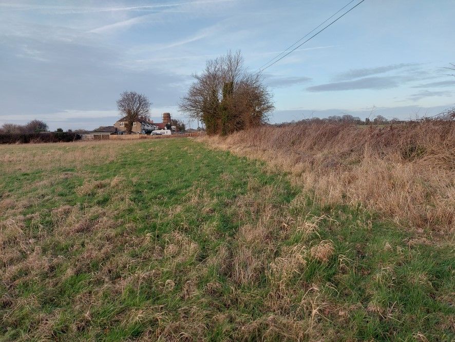 Land for sale in Land Off, Mill Road, Halvergate, Norwich, Norfolk NR13, £40,000