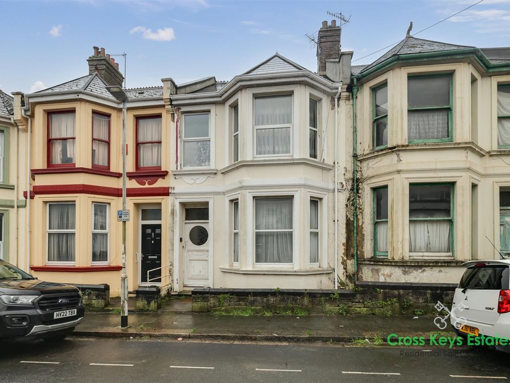 1 bed flat for sale in Whittington Street, Plymouth PL3, £90,000