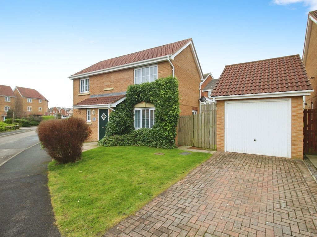 3 bed detached house for sale in Fenwick Way, Consett, Durham DH8, £189,950