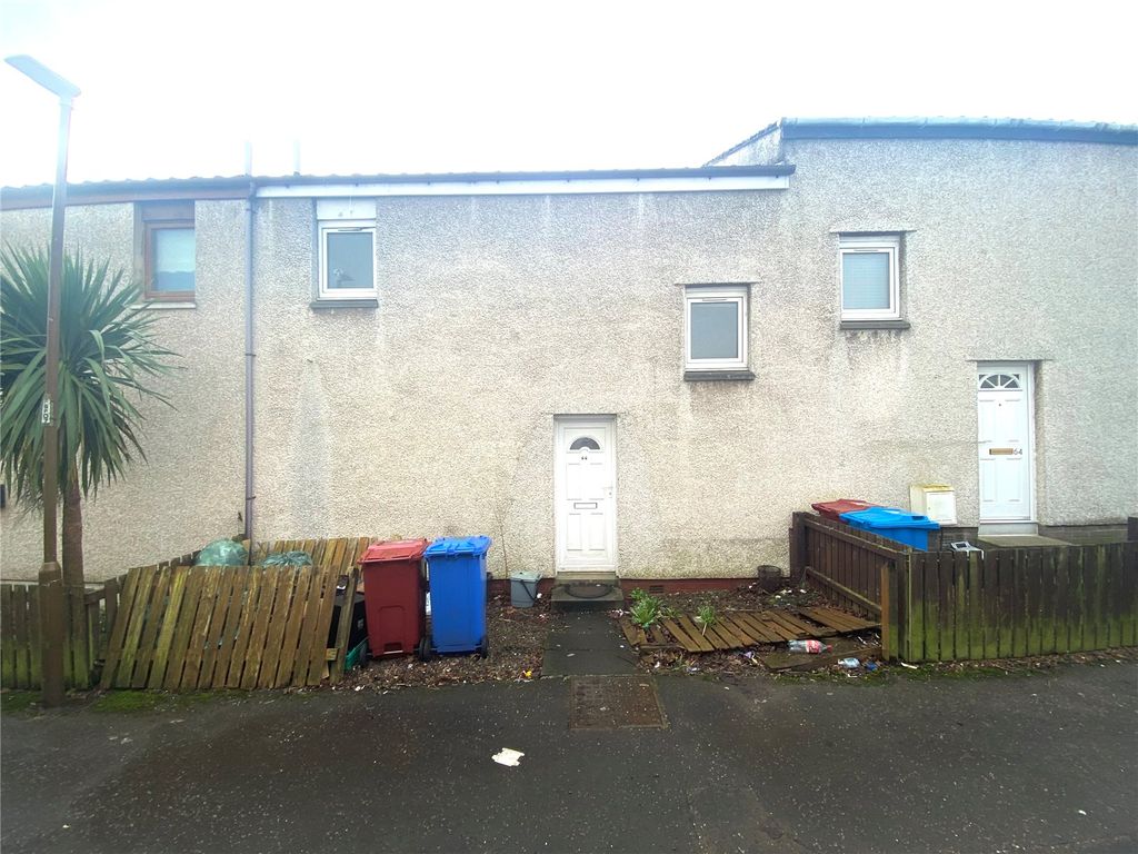 2 bed terraced house for sale in Nevis Place, Falkirk, Stirlingshire FK1, £75,000
