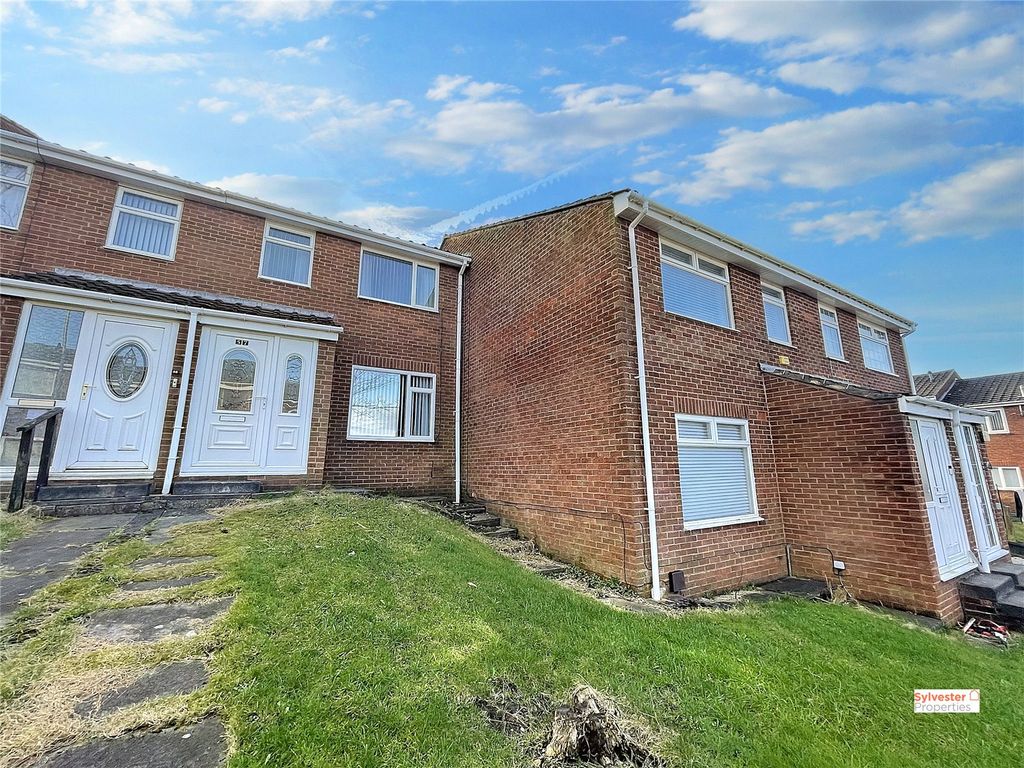 3 bed terraced house for sale in Heather Way, Stanley, County Durham DH9, £109,995