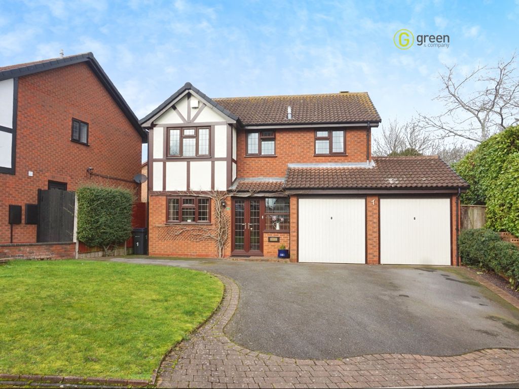 4 bed detached house for sale in Pytman Drive, Walmley, Sutton Coldfield B76, £550,000
