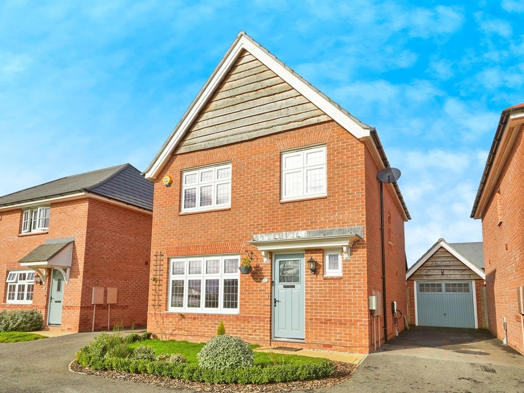 3 bed detached house for sale in Chamomile Place, Mickleover, Derby DE3, £335,000