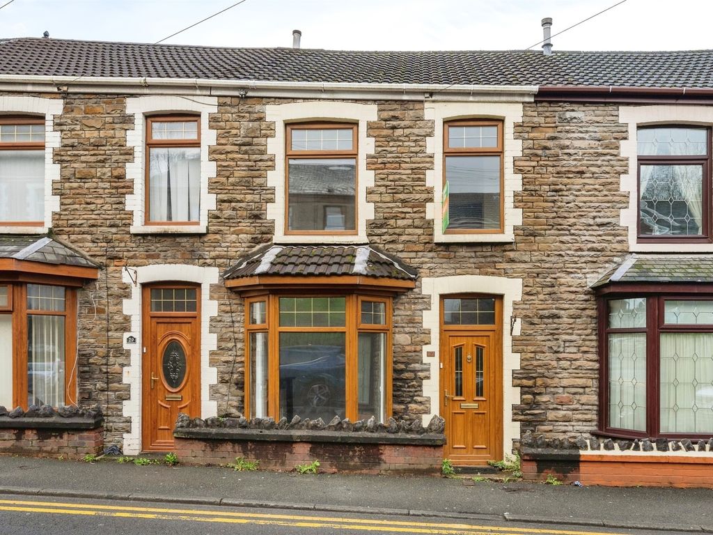 3 bed terraced house for sale in Old Road, Briton Ferry, Neath SA11, £120,000