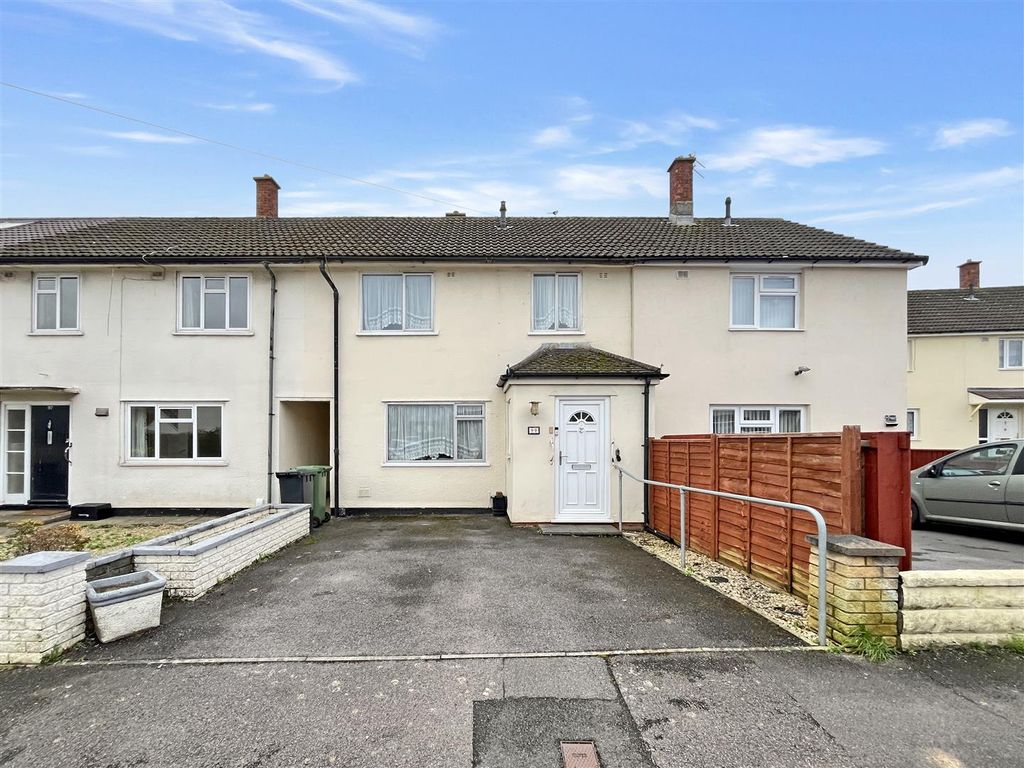 3 bed terraced house for sale in Earlstone Crescent, Cadbury Heath, Bristol BS30, £250,000