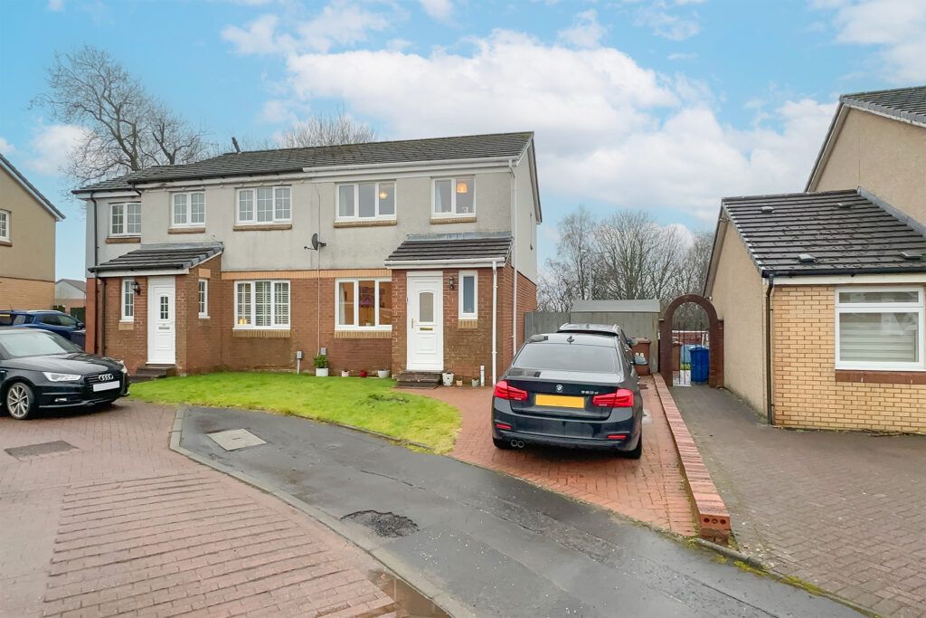 3 bed semi-detached house for sale in Harris Crescent, Old Kilpatrick, Glasgow G60, £219,000