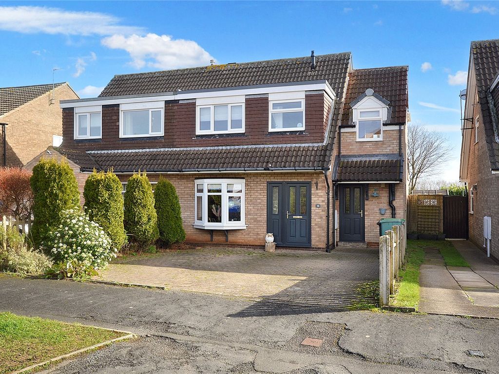 3 bed semi-detached house for sale in Braemar Drive, Garforth, Leeds LS25, £330,000