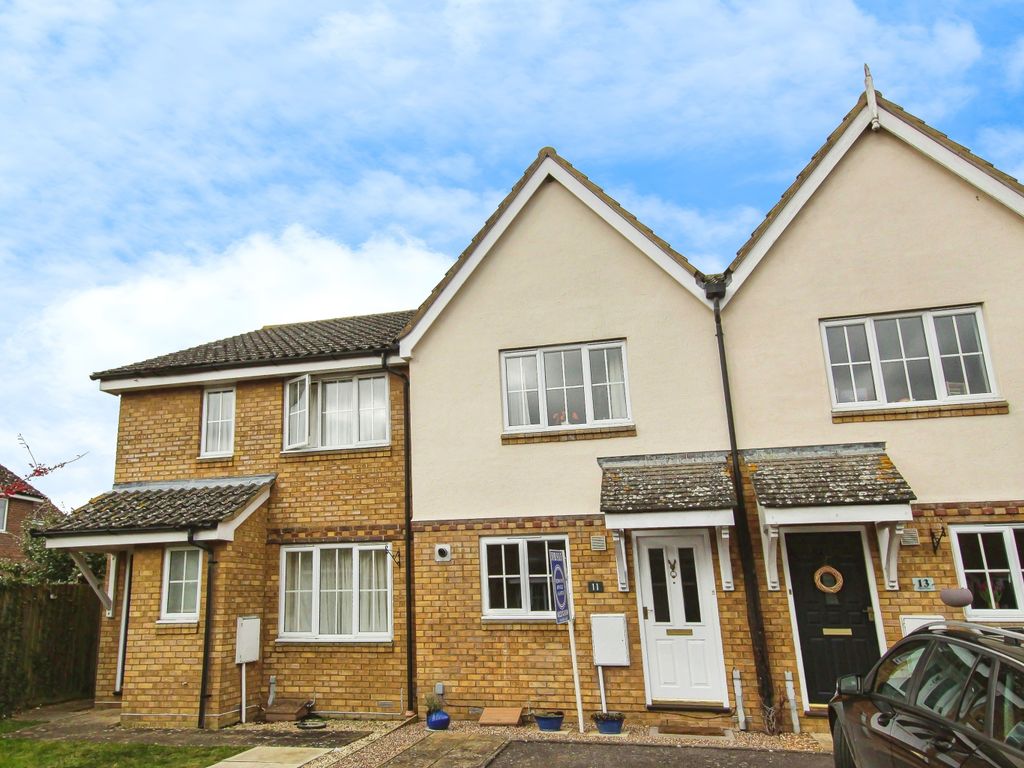 2 bed terraced house for sale in Pippin Close, Over, Cambridge, Cambridgeshire CB24, £285,000