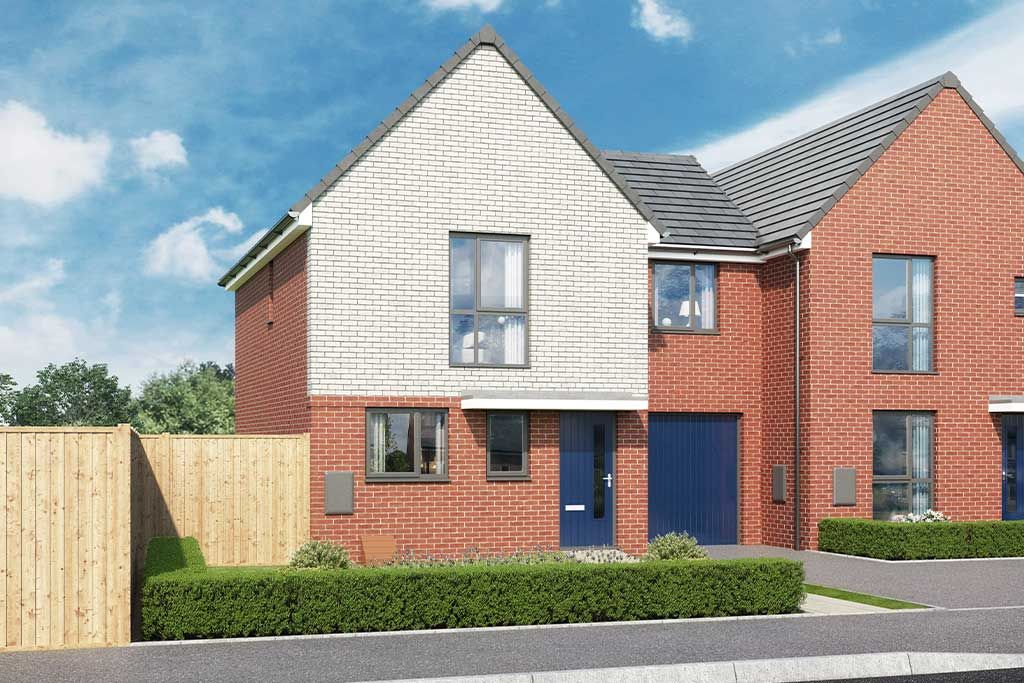 New home, 4 bed semi-detached house for sale in "The Alder" at Goscote Lodge Crescent, Walsall WS3, £287,950