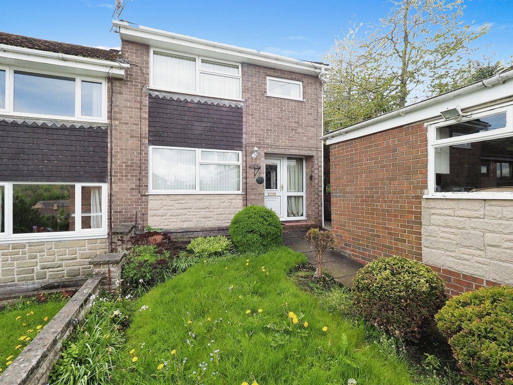 3 bed semi-detached house for sale in Beech Walk, Cromford, Matlock DE4, £190,000