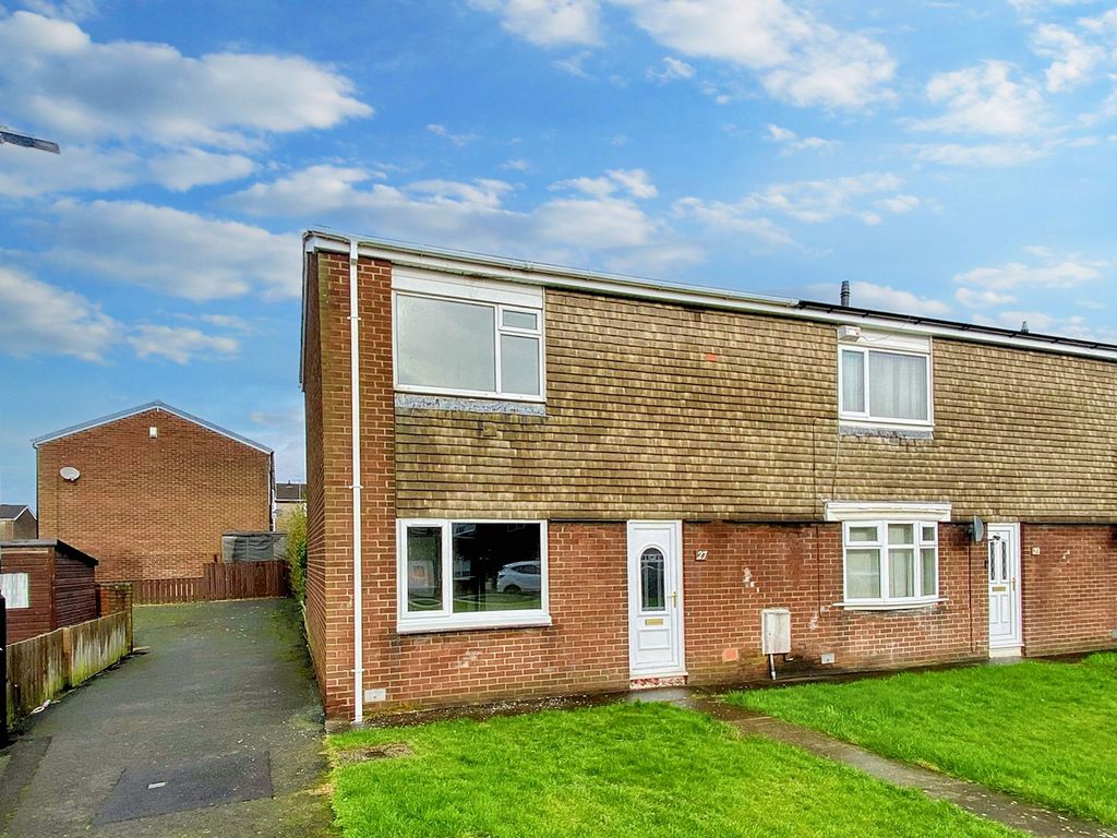 2 bed terraced house for sale in Annitsford Drive, Dudley, Cramlington NE23, £99,950