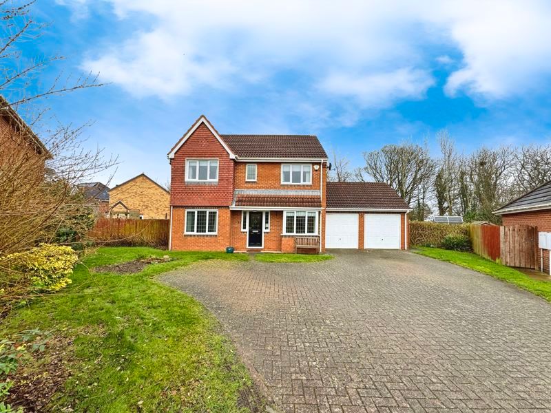 4 bed detached house for sale in Acomb Close, Morpeth NE61, £470,000