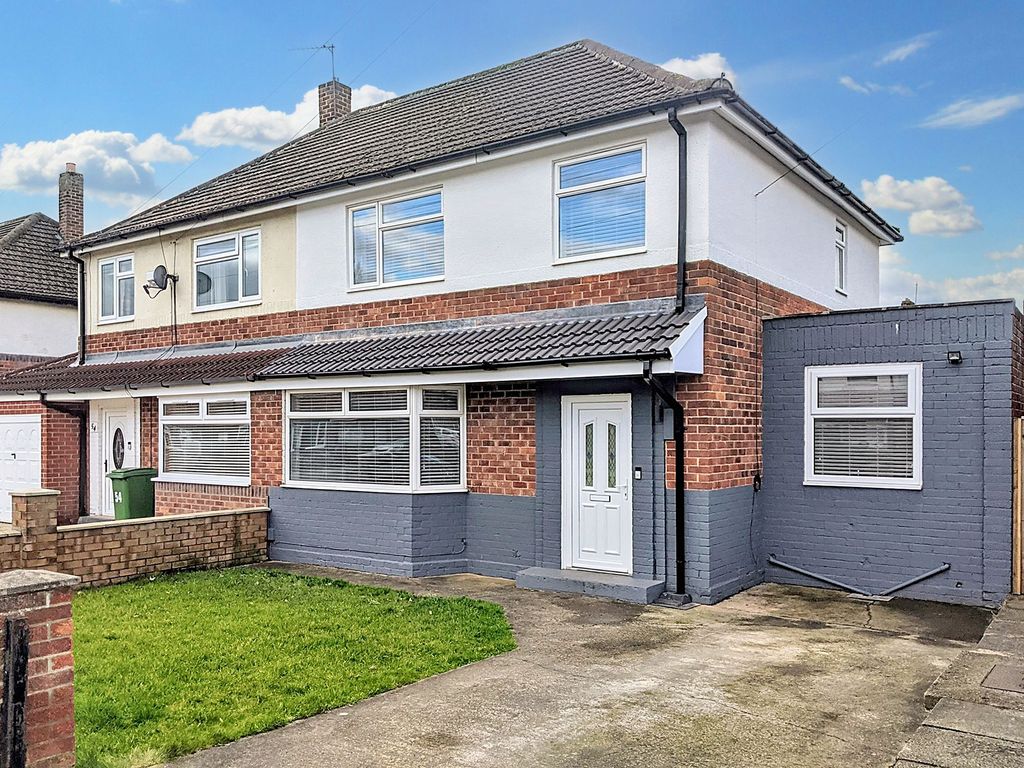 3 bed semi-detached house for sale in Commondale Avenue, Stockton-On-Tees TS19, £150,000