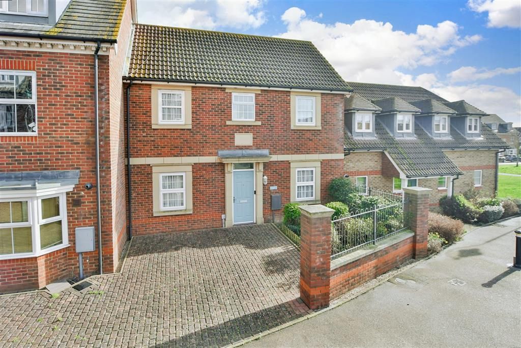 3 bed terraced house for sale in Avocet Walk, Iwade, Kent ME9, £244,500