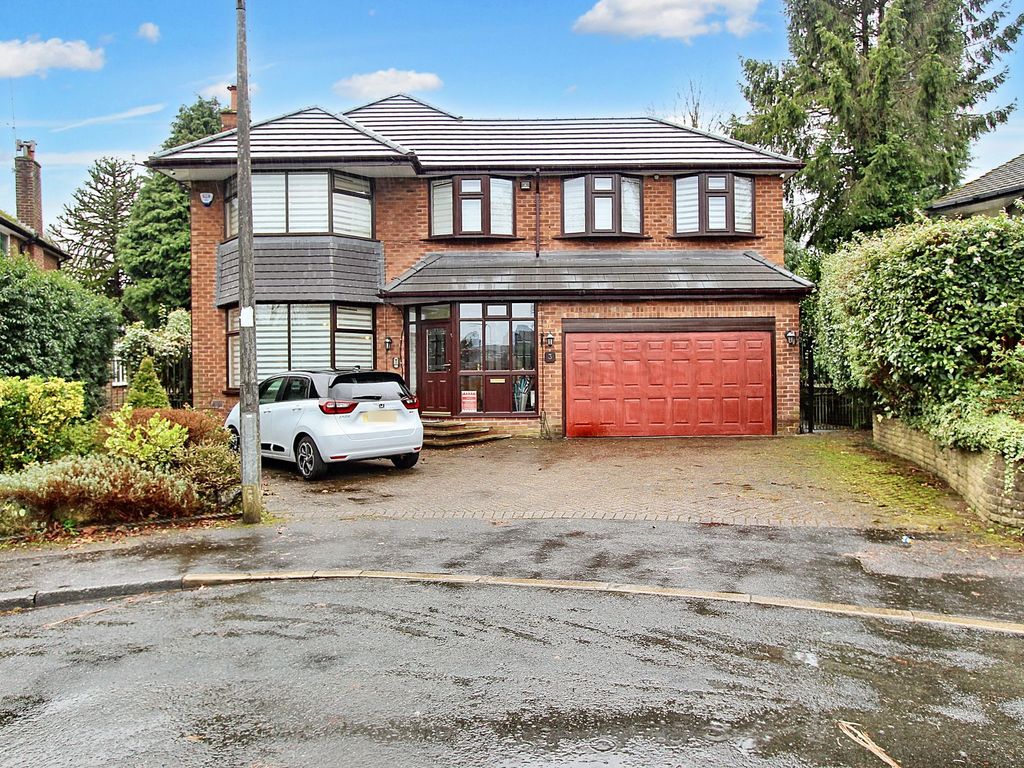 5 bed detached house for sale in Barnhill Drive, Prestwich M25, £850,000