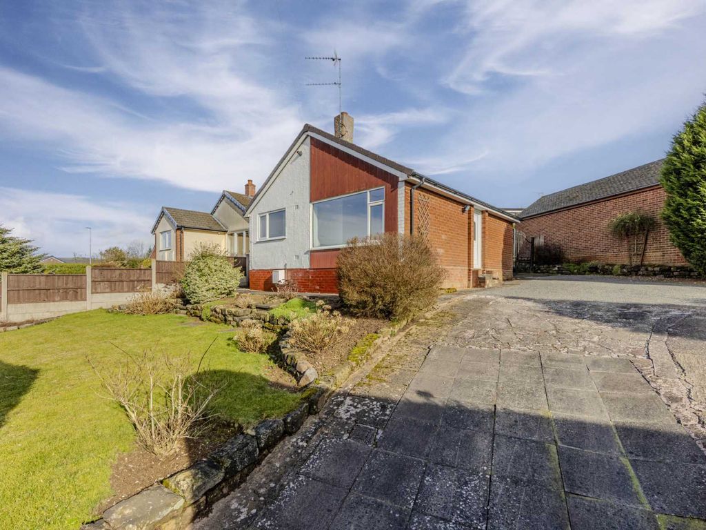 2 bed detached bungalow for sale in Hillcrest Avenue, Kingsley Holt ST10, £250,000