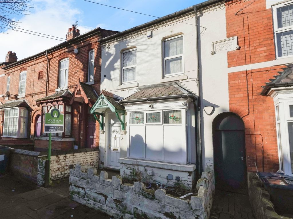 3 bed terraced house for sale in Flora Road, Yardley, Birmingham B25, £220,000