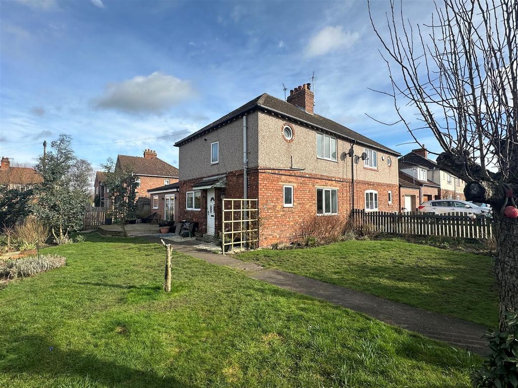 3 bed semi-detached house for sale in Kelfield Road, Riccall, York YO19, £300,000