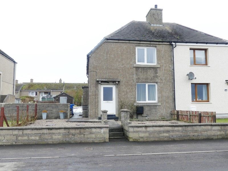 2 bed semi-detached house for sale in Willowbank, Wick KW1, £82,500
