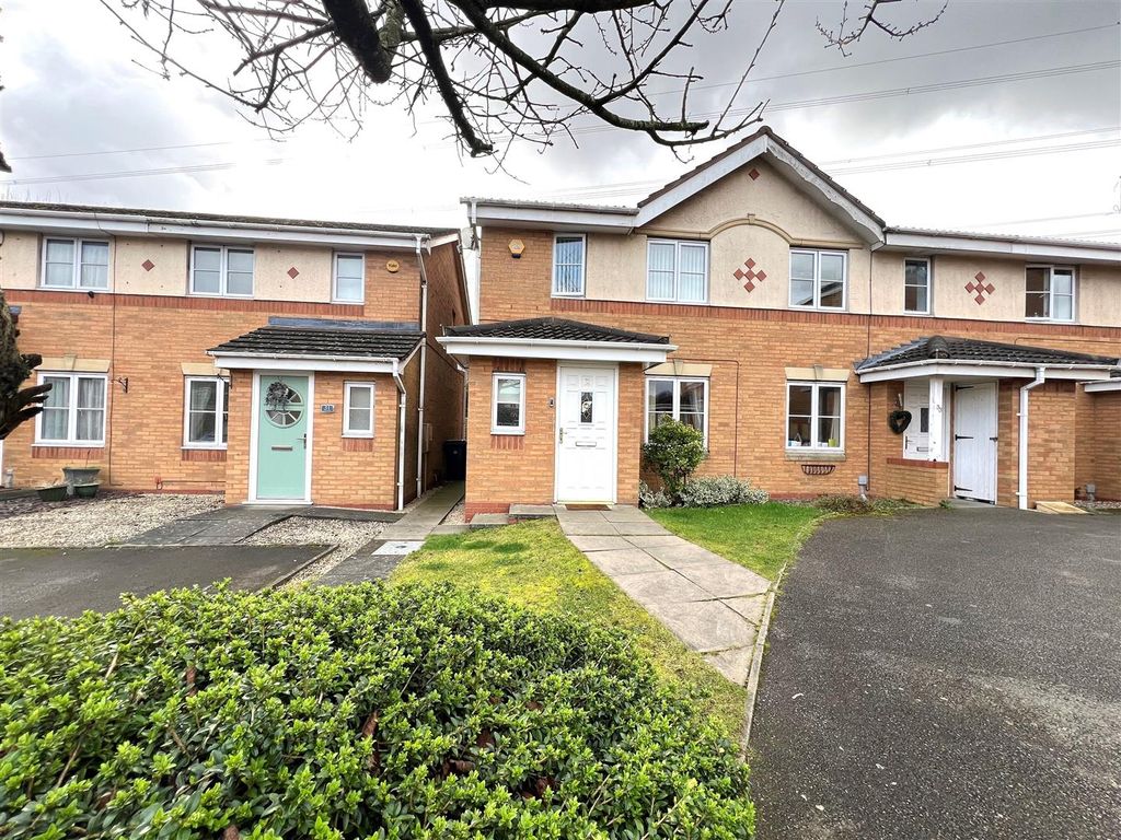 3 bed end terrace house for sale in Canalside, Longford, Coventry CV6, £215,000