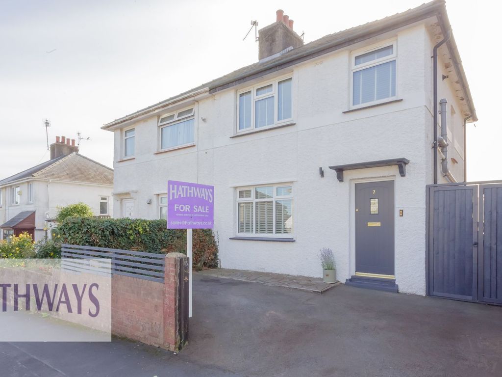 3 bed semi-detached house for sale in Lodge Avenue, Caerleon NP18, £260,000
