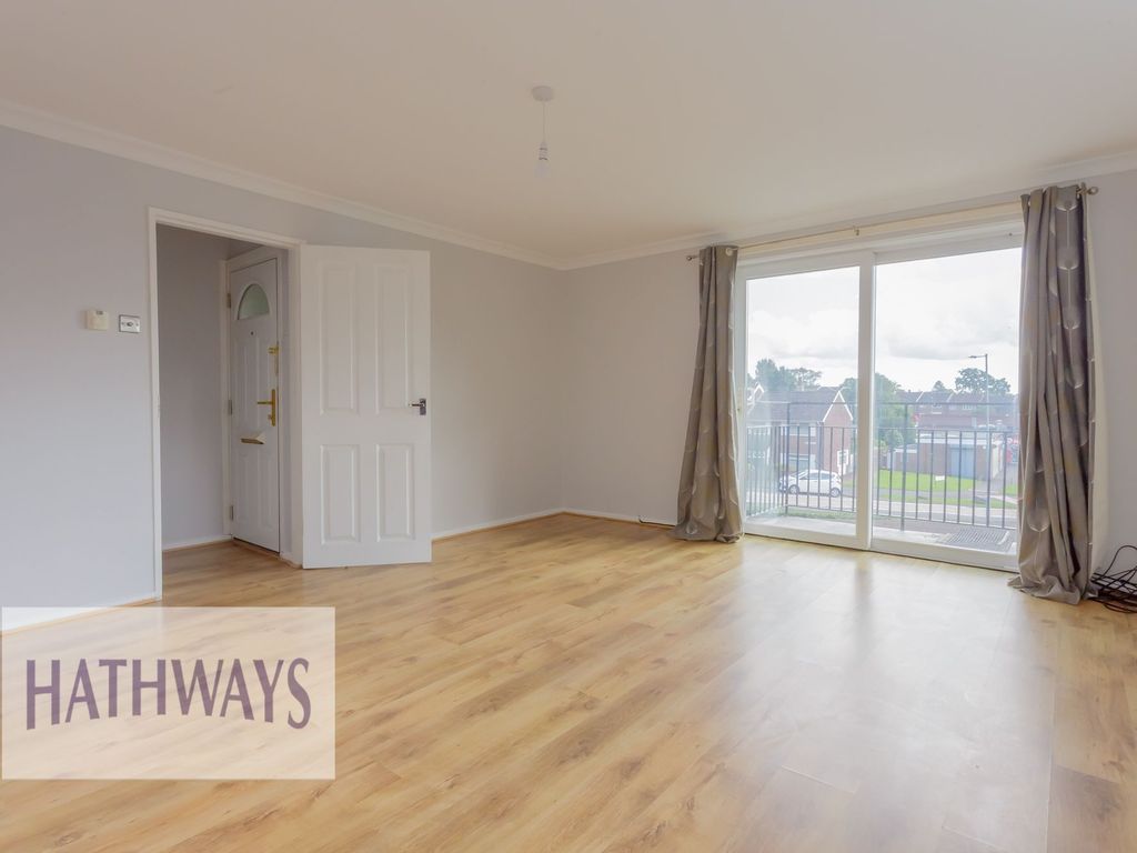 2 bed flat for sale in Edlogan Way, Croesyceiliog NP44, £100,000
