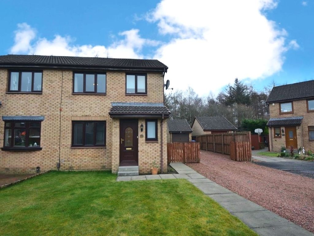 3 bed semi-detached house for sale in Robertson Way, Livingston EH54, £218,000