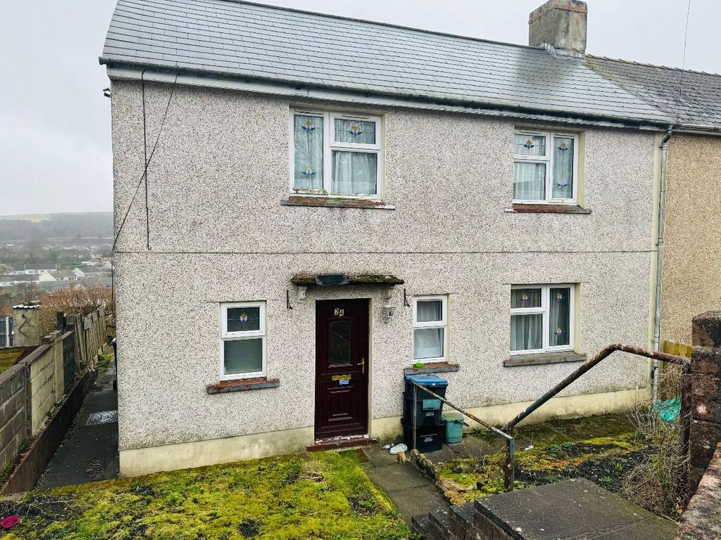 3 bed semi-detached house for sale in Twyn Star, Dukestown, Tredegar NP22, £120,000
