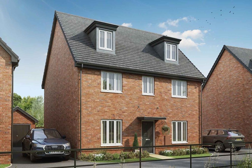 New home, 5 bed detached house for sale in "The Garrton - Plot 425" at Baker Drive, Hethersett, Norwich NR9, £510,000