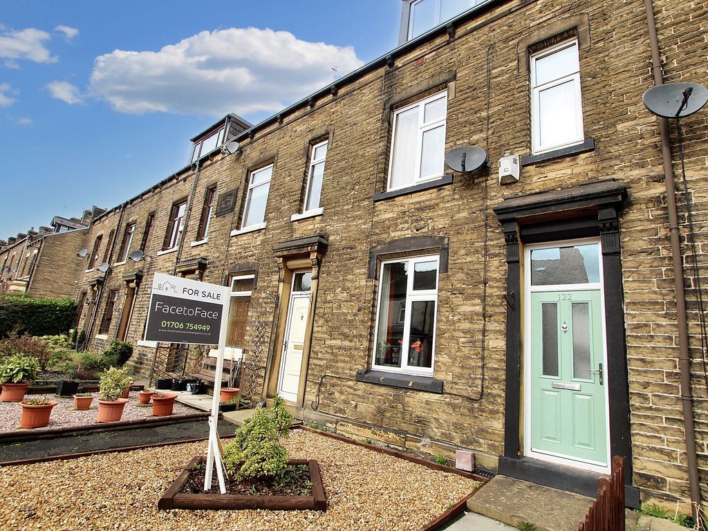 3 bed terraced house for sale in Featherstall Road, Littleborough OL15, £190,000