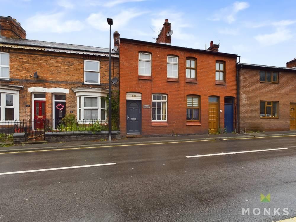 2 bed terraced house for sale in Mill Street, Wem, Shropshire SY4, £167,500