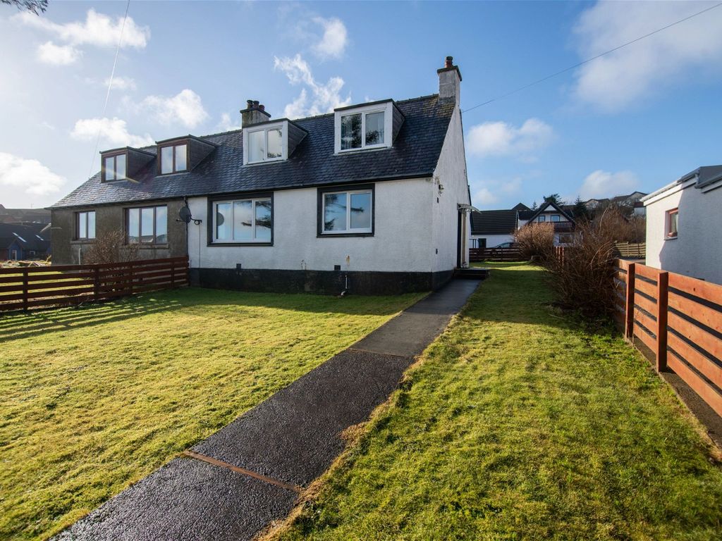 3 bed semi-detached house for sale in Ackrigarth, Lerwick, Shetland ZE1, £205,000