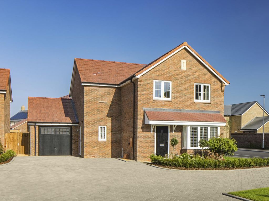 New home, 4 bed detached house for sale in Plot 205, The Windsor, Saxon Park, Biddenham MK40, £560,000