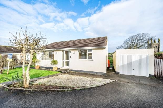 2 bed detached bungalow for sale in Church View, St. Cleer, Liskeard, Cornwall PL14, £184,250