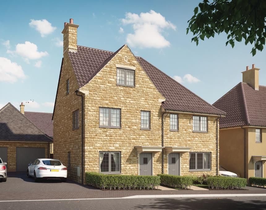 New home, 3 bed semi-detached house for sale in Paragon, Sulis Down, Bath BA2, £524,995
