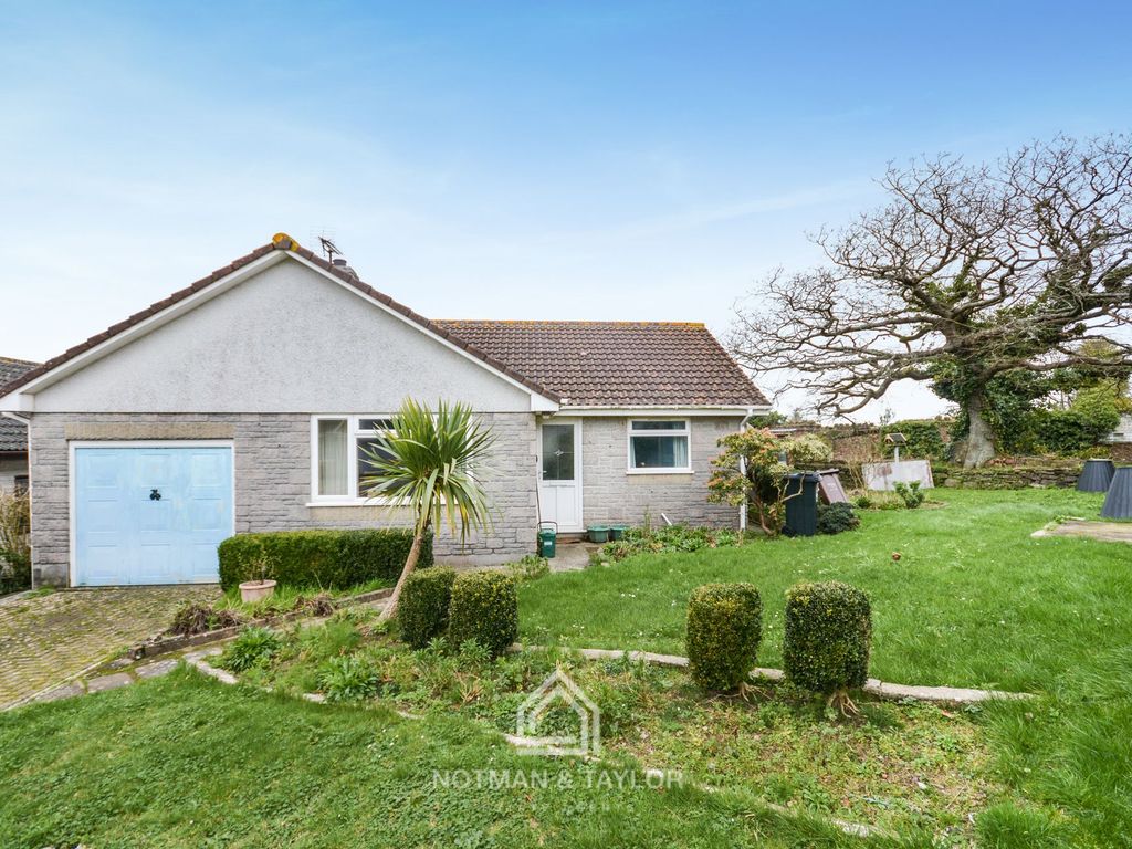 3 bed bungalow for sale in Camperknowle Close, Millbrook, Torpoint PL10, £350,000