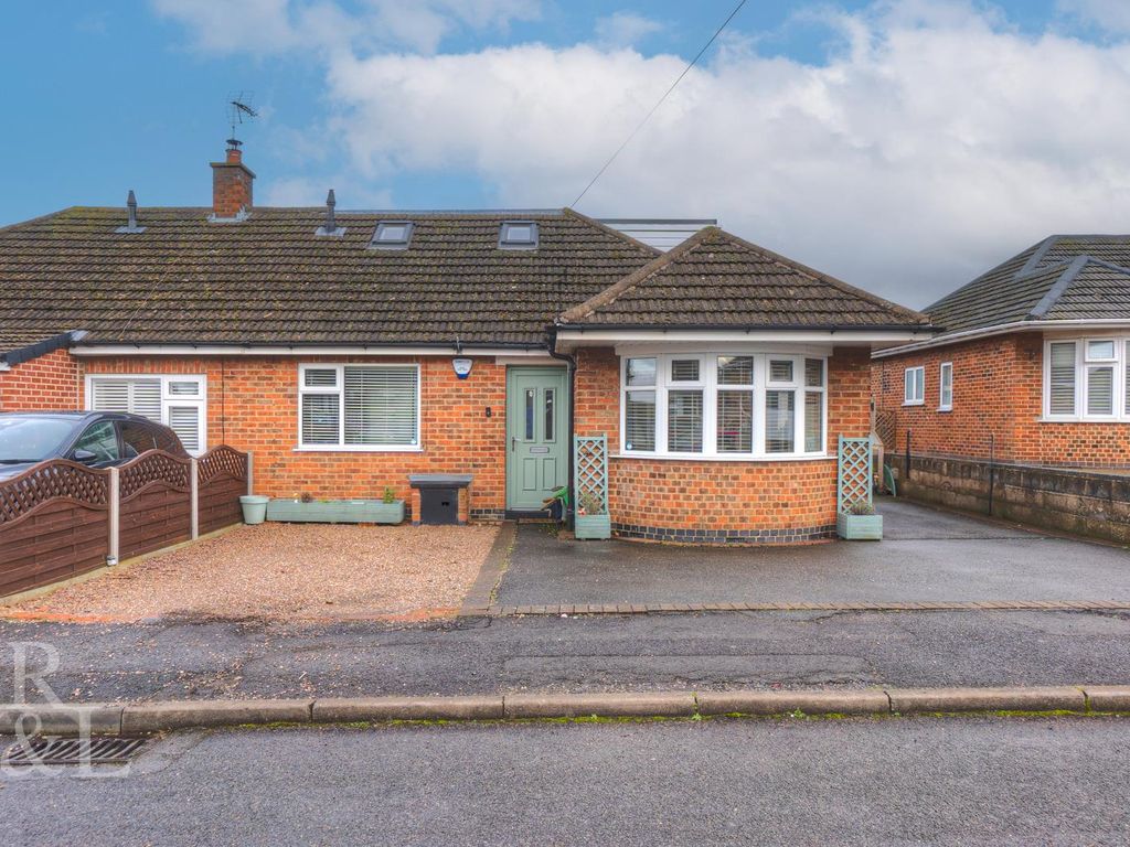 4 bed semi-detached bungalow for sale in The Keep, East Leake, Loughborough LE12, £350,000