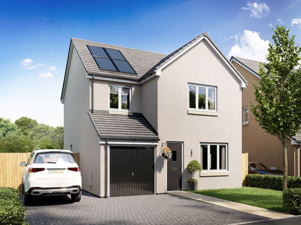 New home, 4 bed detached house for sale in "The Leith" at Woodpecker Crescent, Dunfermline KY11, £317,000