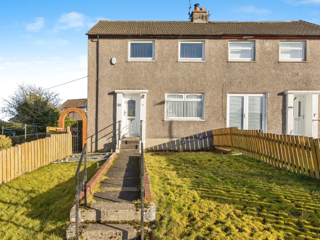2 bed semi-detached house for sale in Lismore Avenue, Port Glasgow PA14, £99,995
