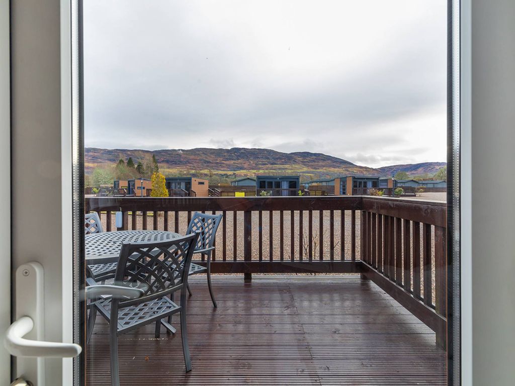 2 bed lodge for sale in Loch Ness Highland Resort, Fort Augustus, Highland PH32, £90,000