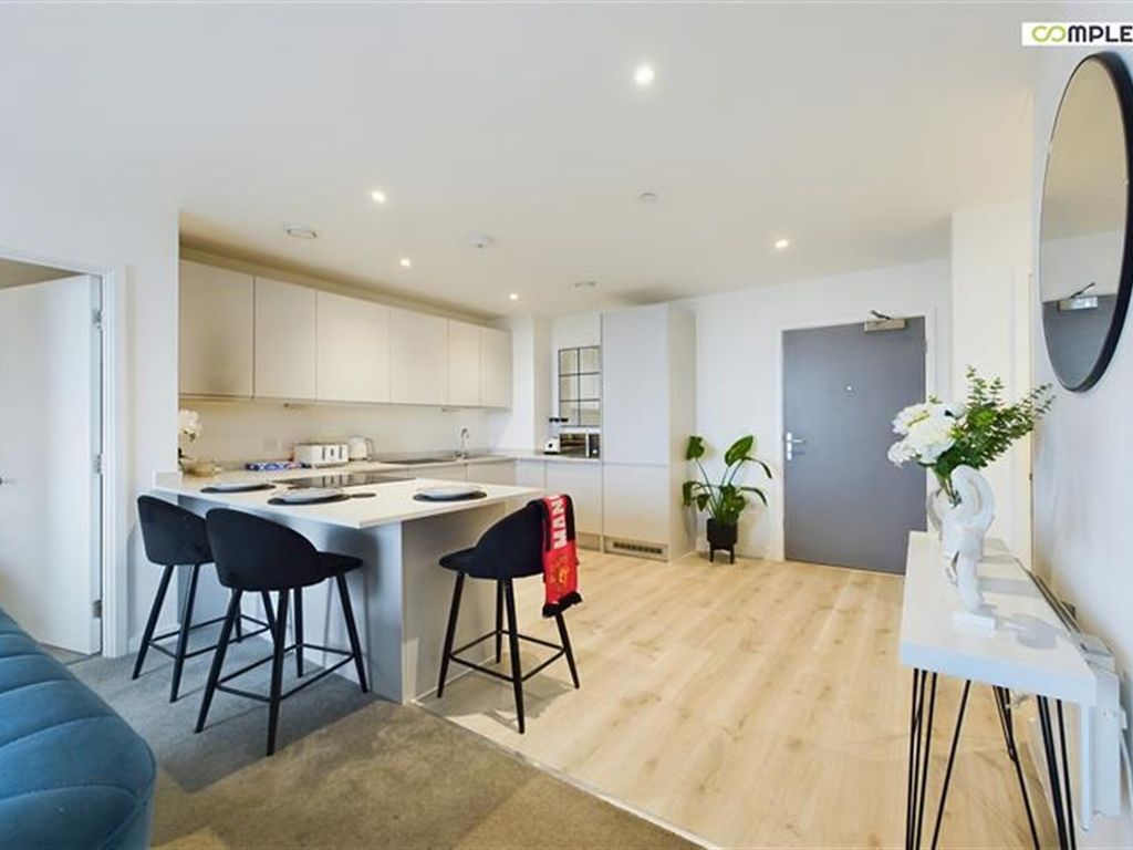 2 bed flat for sale in Block A, Old Trafford M17, £275,000
