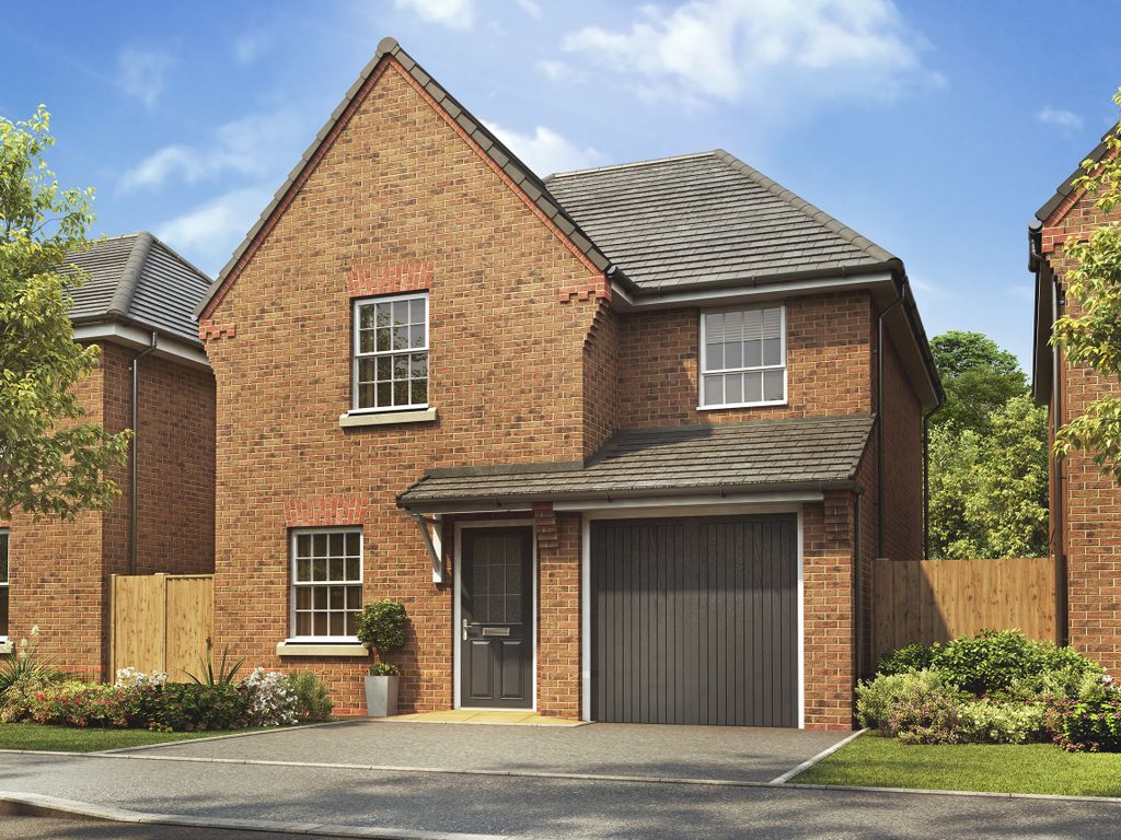 New home, 3 bed detached house for sale in "Eckington" at Inkersall Road, Staveley, Chesterfield S43, £314,995