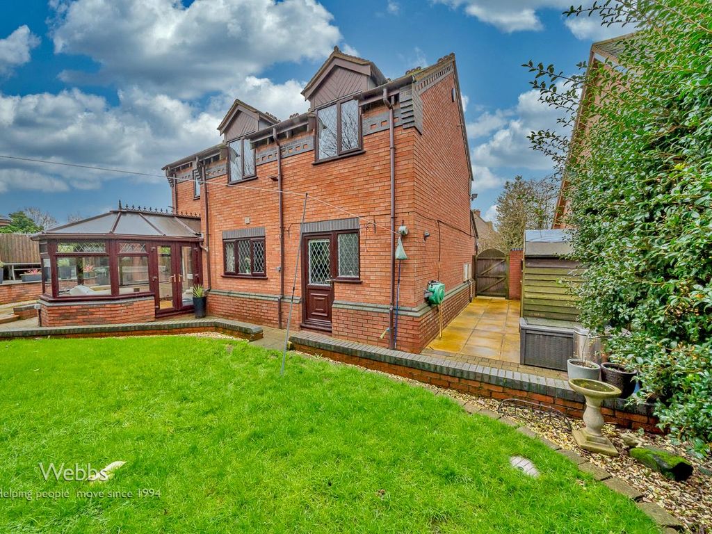 5 bed detached house for sale in Stafford Road, Huntington, Cannock WS12, £485,000