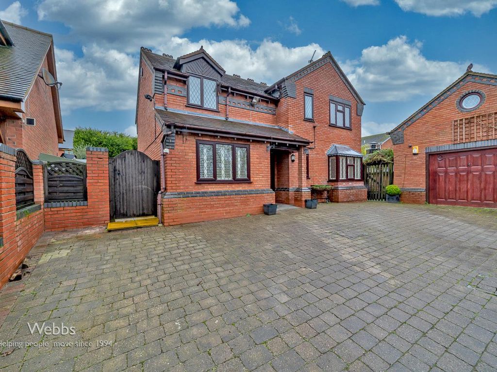 5 bed detached house for sale in Stafford Road, Huntington, Cannock WS12, £485,000