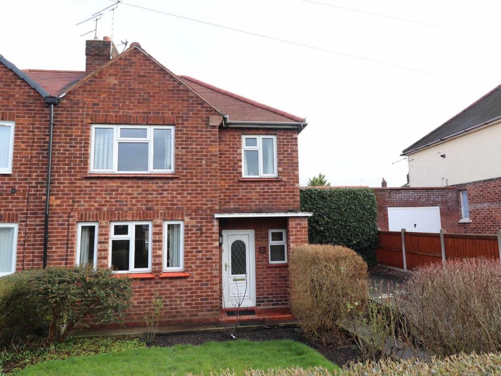 2 bed semi-detached house for sale in Aldersey Road, Crewe CW2, £170,000