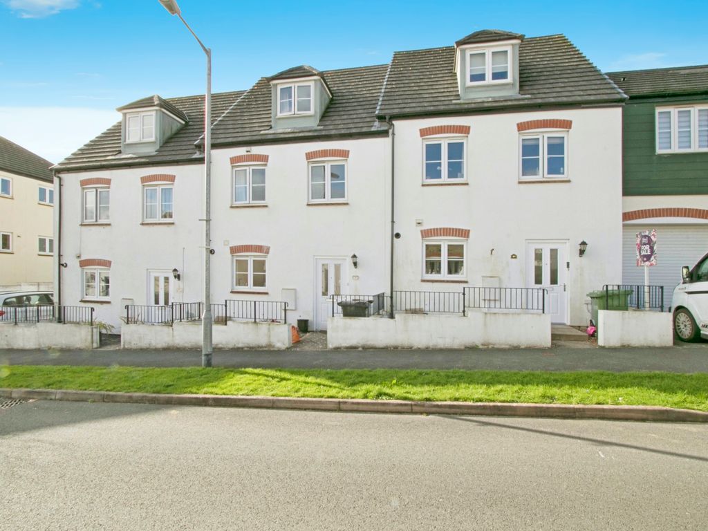 4 bed terraced house for sale in Carrine Way, Truro, Cornwall TR1, £375,000