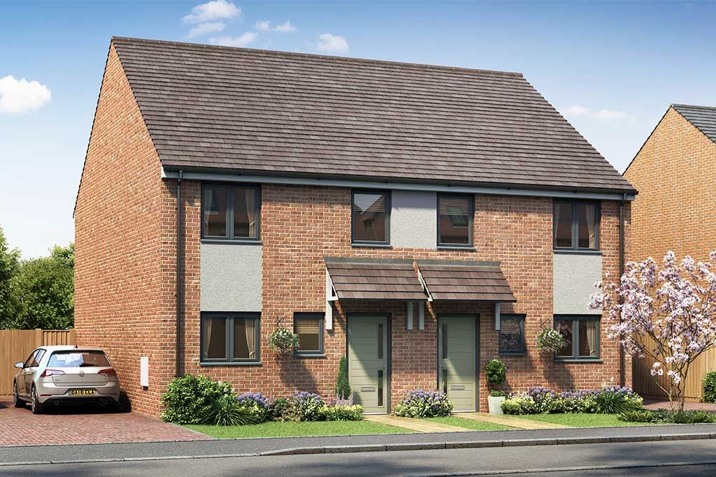 New home, 3 bed semi-detached house for sale in "The Ridley" at White House Road, Newcastle Upon Tyne NE15, £204,995