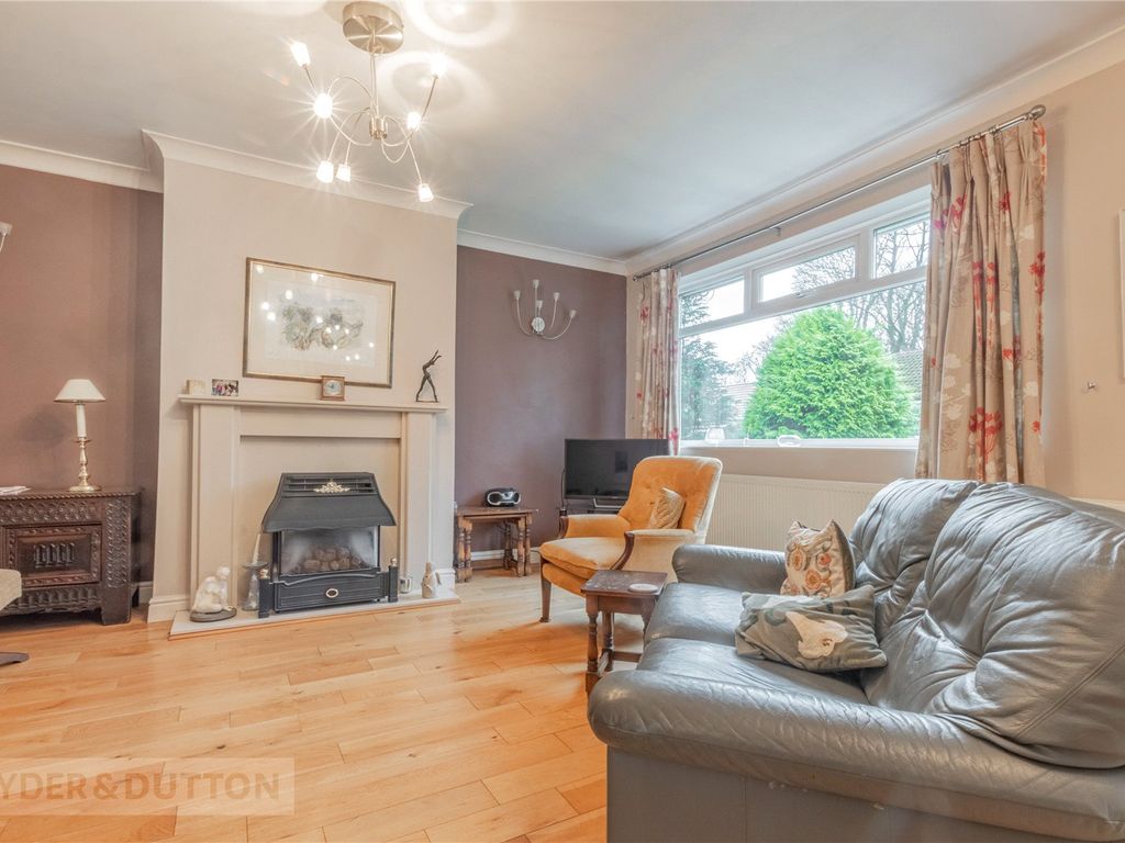3 bed semi-detached house for sale in Wellmeadow Lane, Uppermill, Saddleworth OL3, £325,000