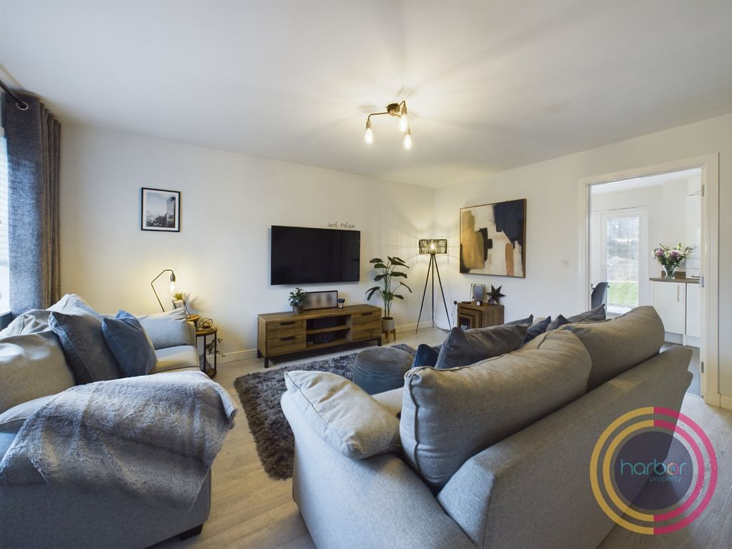 3 bed semi-detached house for sale in Finart Crescent, Gartcosh, Glasgow, North Lanarkshire G69, £229,995